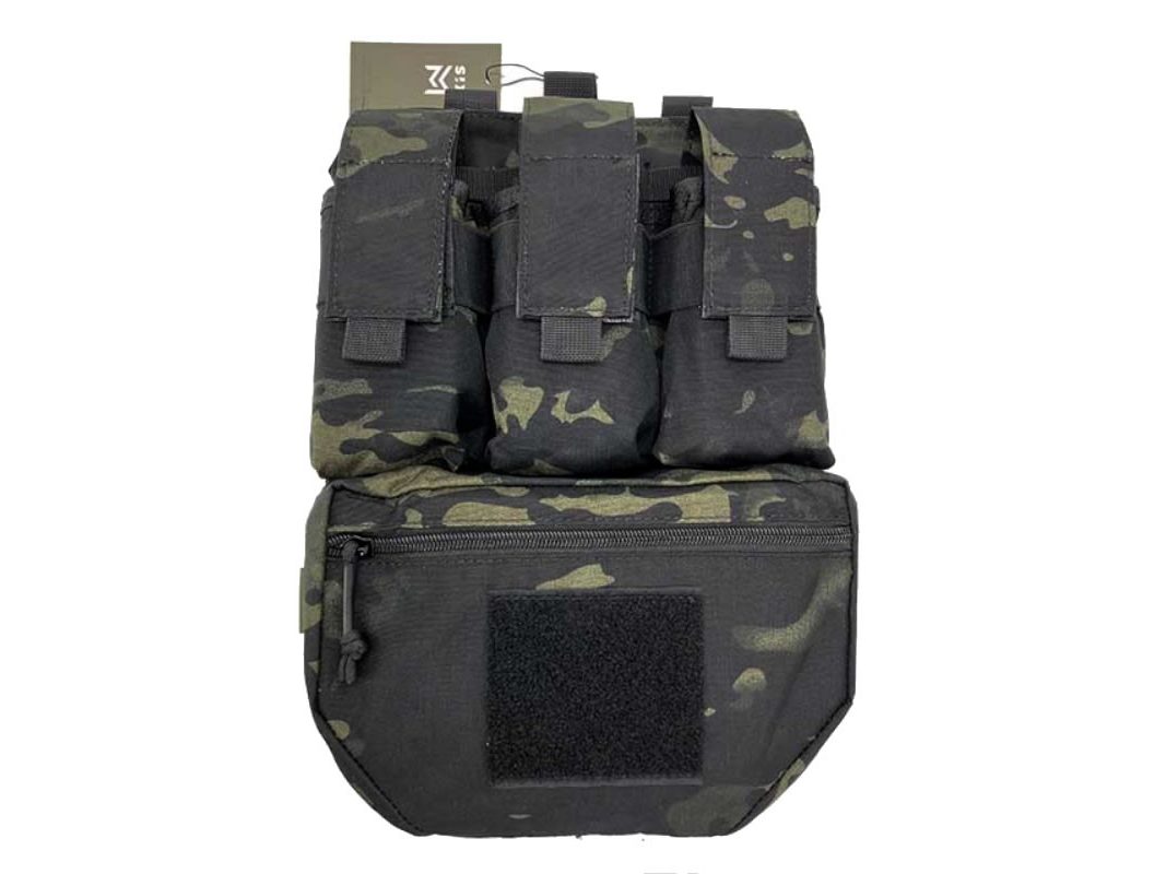 BACKPANEL SIXMM MOLLE MULTICAM BLACK