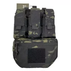 Backpanel Sixmm Molle Multicam Black para máximo confort y durabilidad.