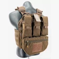 Backpanel Sixmm Molle Tan para máximo confort y durabilidad.