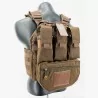Backpanel Sixmm Molle Tan para máximo confort y durabilidad.