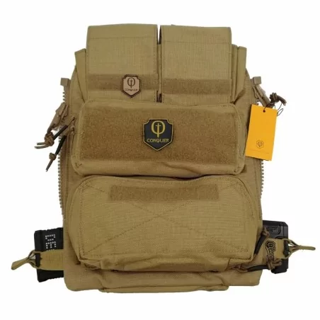 Conquer C2 Elite Backpanel Tan para máximo confort y durabilidad.