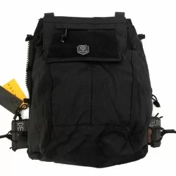 CONQUER C3 BACKPANEL NEGRO panel táctico modular para chaleco airsoft