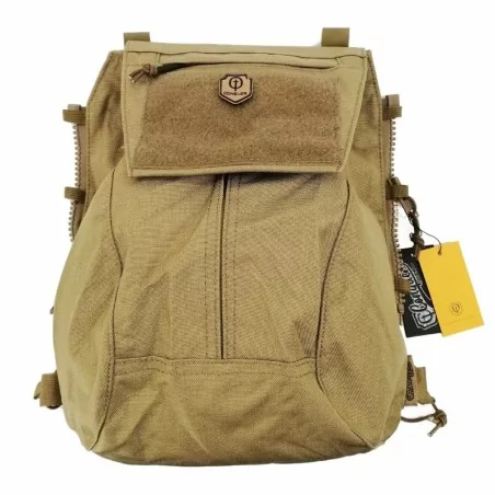 CONQUER C3 BACKPANEL TAN modular para chaleco táctico airsoft