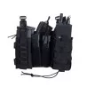 PANEL ASALTO MK1 DELTA TACTICS color negro para chaleco táctico airsoft