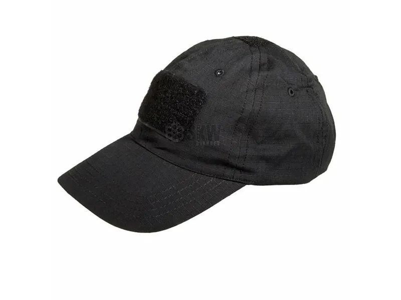 Gorra Ajustable Negra Delta Tactics