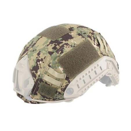 CUBRECASCO FAST EMERSON AOR2 con camuflaje táctico para airsoft