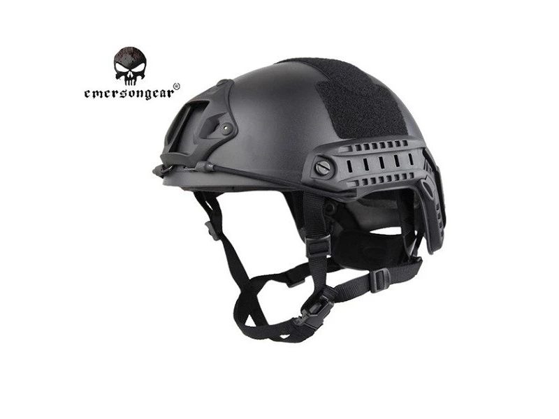 Casco Emerson Negro MH Ajuste Rápido Gama Alta