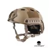 Casco Emerson PJ Gama Alta Tan con sistema de ventilación y rieles laterales