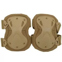 Rodilleras tácticas Tan de alta resistencia para airsoft o uso profesional