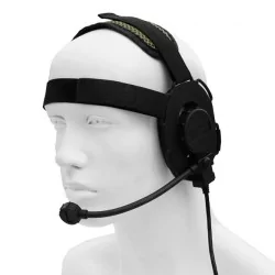 Auricular táctico Bowman Evo III Ztactical negro para comunicación clara