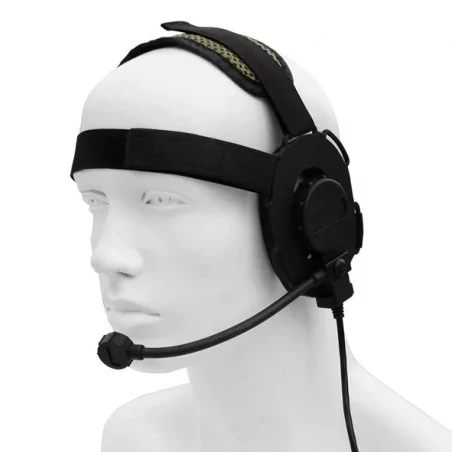 Auricular táctico Bowman Evo III Ztactical negro para comunicación clara