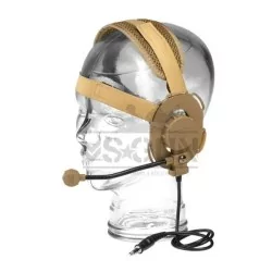 Auricular táctico Bowman Evo III Ztactical tan con excelente calidad de sonido