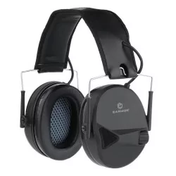 Cascos Earmor M30-BK negros, protector auditivo de alto rendimiento