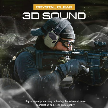 CASCOS EARMOR M300T-BK CON BLUETOOTH NEGRO 📡 · VSGun