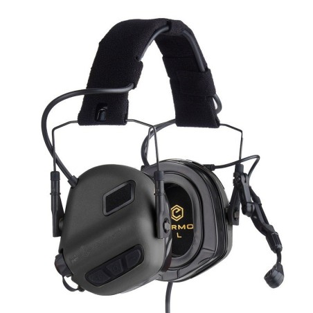 Earmor M32 Plus Mod4 auriculares tácticos negros con amplificación