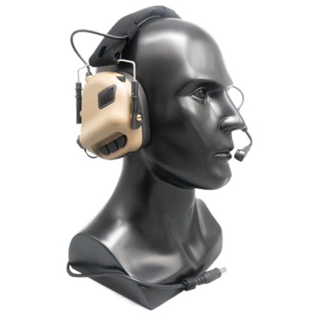 EARMOR M32 PLUS MOD4 AURICULARES TÁCTICOS TAN ⭐ · VSGun