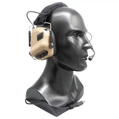EARMOR M32 PLUS MOD4 AURICULARES TÁCTICOS TAN ⭐ · VSGun