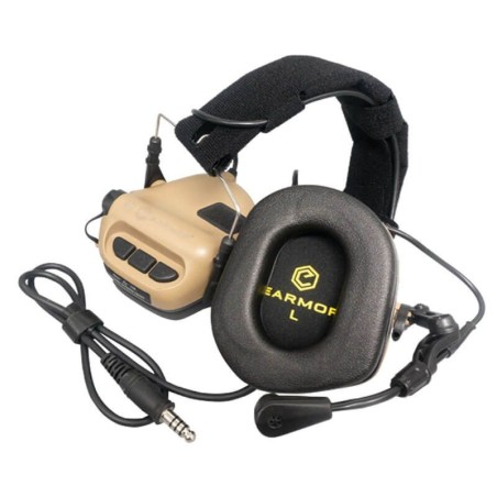 EARMOR M32 PLUS MOD4 AURICULARES TÁCTICOS TAN ⭐ · VSGun