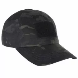 GORRA MULTICAM BLACK CON VELCRO PARA PARCHE DE AIRSOFT