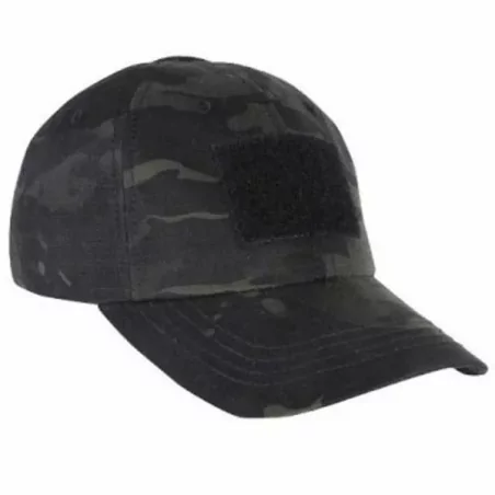 GORRA MULTICAM BLACK CON VELCRO PARA PARCHE DE AIRSOFT