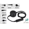 PTT Kenwood ZTACTICAL Negro, accesorio de comunicación para radios Kenwood