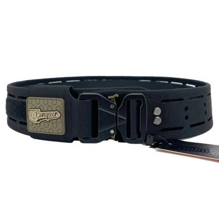 Cinturón MOLLE Conquer Adapt Belt Platform Negro, accesorio táctico