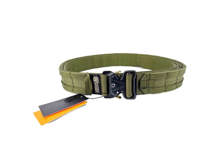Cinturón Conquer Double Belt Talla L 94-106cm OD, accesorio táctico de alta calidad