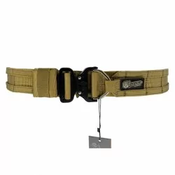 Cinturón Conquer Tan talla M-L con sistema MOLLE táctico