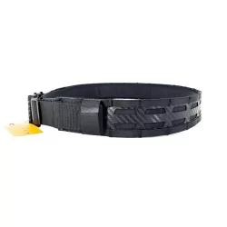 Cinturón First Line Conquer FL Belt Negro con sistema MOLLE