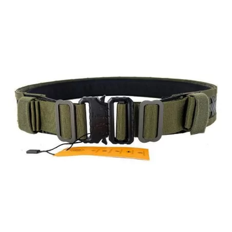 Cinturón First Line Conquer FL Belt OD táctico y ajustable