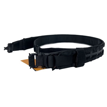 Cinturón táctico Conquer FS Belt Negro con diseño modular