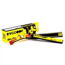BATERIA DOS MODULOS MARCA RACCOON DE 7.4V 1250 MAH 25-50C