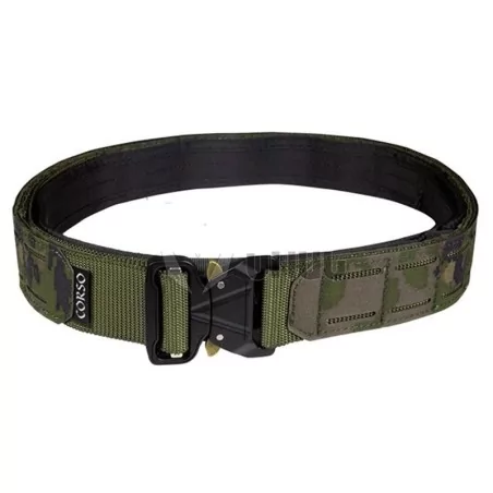 Ceñidor Corso Hook Laser MK1 Pixelado Boscoso, camuflaje ideal para entornos naturales.