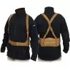 Cinturón Molle Táctico Tan con sistema MOLLE y diseño resistente