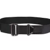 Cinturón Táctico con Velcro Negro ajustable y resistente para uso profesional y airsoft