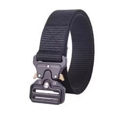 Cinturón Kobra GEN2 115cm Negro táctico con hebilla metálica resistente