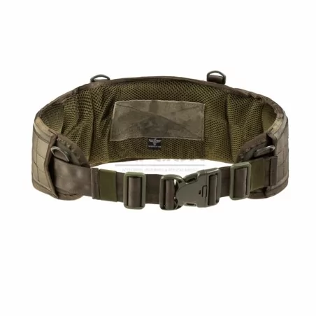 Cinturón táctico First Line PLB Ranger Green Invader Gear con sistema MOLLE y hebilla de liberación rápida