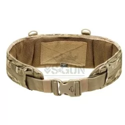 Cinturón táctico First Line PLB Multicam Invader Gear con sistema MOLLE y hebilla de liberación rápida