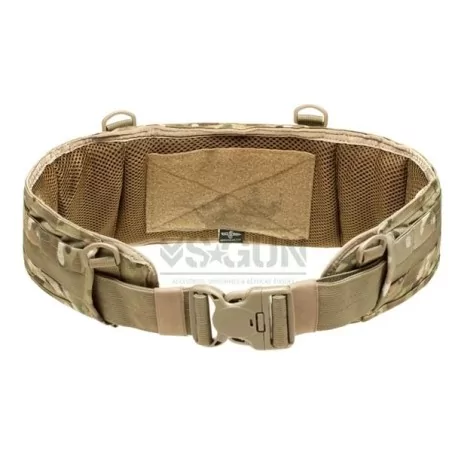 Cinturón táctico First Line PLB Multicam Invader Gear con sistema MOLLE y hebilla de liberación rápida