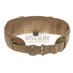 Cinturón táctico First Line PLB Tan Invader Gear con sistema MOLLE y hebilla de liberación rápida