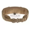 Cinturón táctico First Line PLB Tan Invader Gear con sistema MOLLE y hebilla de liberación rápida