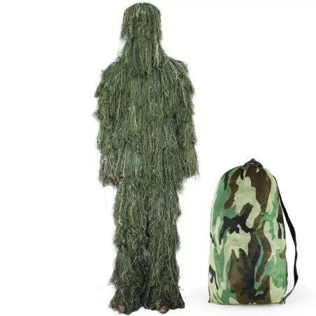 GHILLIE 4 PIEZAS WOODLAND ⭐ CAMUFLAJE COMPLETO · VSGun