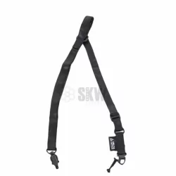 Correa 2 Puntos Negra Delta Tactics para entrenamiento y Airsoft.