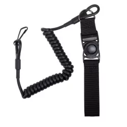 Correa Antipérdida Pistola AMOMAX, ideal para Airsoft y seguridad.