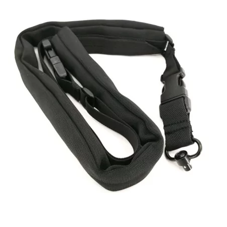 Correa táctica Conquer QD 1 punto negra con enganche rápido para Airsoft.