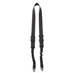 Correa táctica 2 puntos color negra Delta Tactics para airsoft