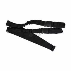 Correa 2 puntos extracción rápida Delta Tactics Negra para actividades tácticas y airsoft