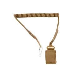 Correa antipérdida para pistola tan Delta Tactics, sujeción segura para airsoft