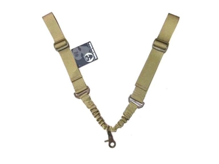 Correa Táctica 1 Punto Tan para réplica de airsoft