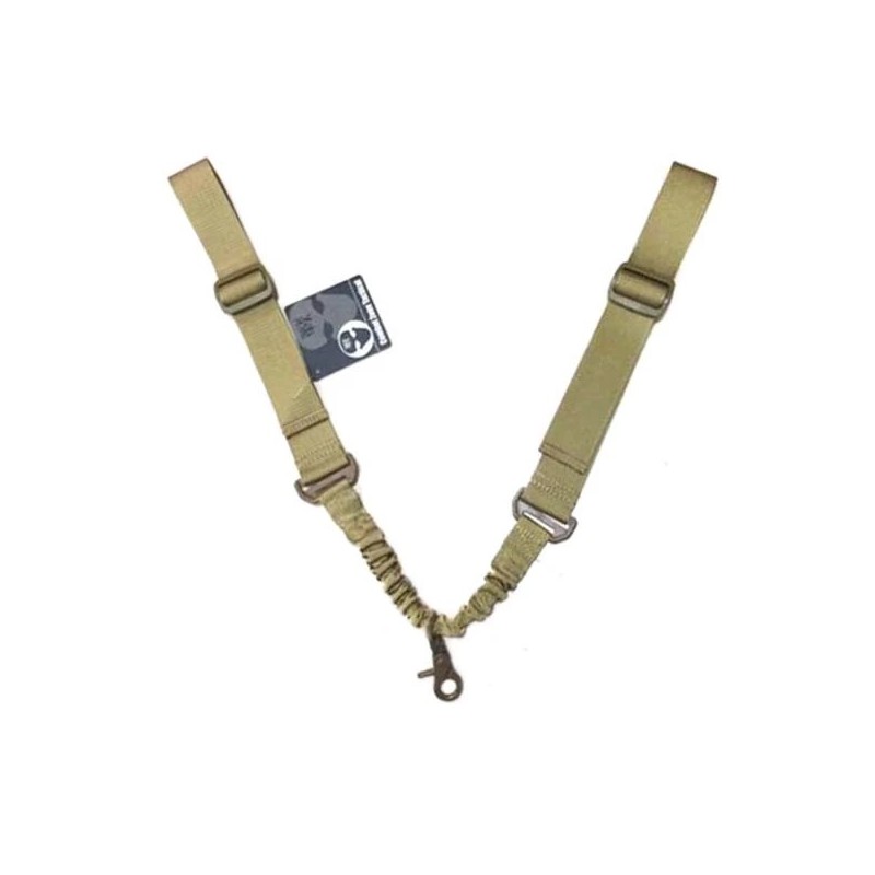 Correa Táctica 1 Punto Tan para réplica de airsoft
